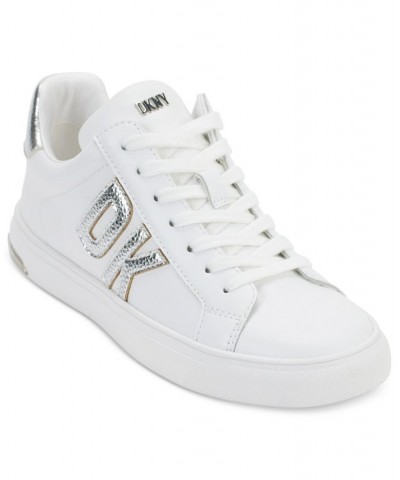 Abeni Lace-Up Platform Sneakers Bright White/ Black $46.44 Shoes