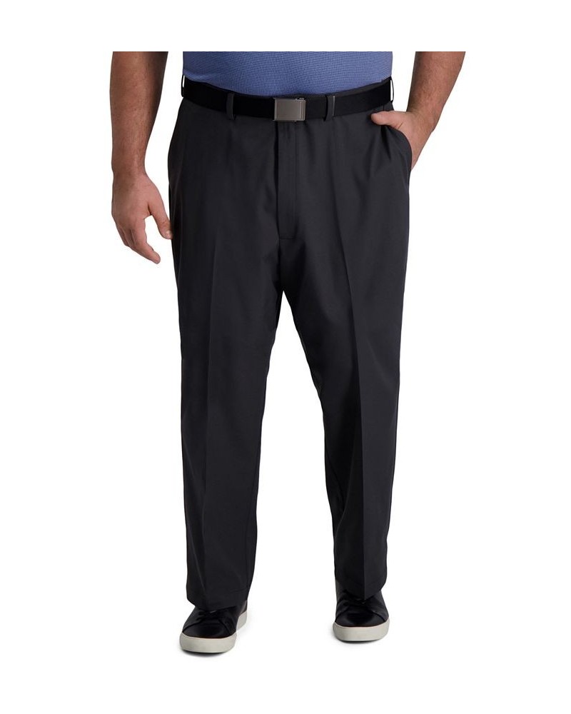 Big & Tall Cool Right Performance Flex Classic Fit Flat Front Pant Gray $28.59 Pants