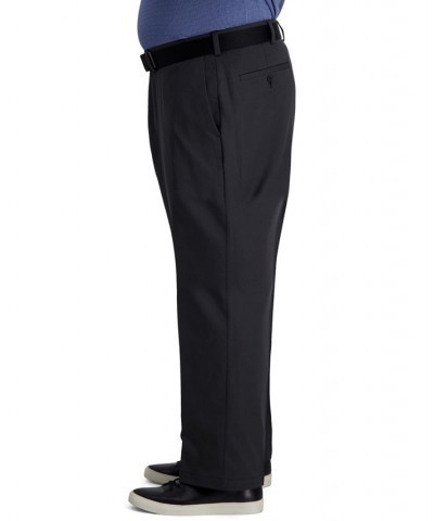 Big & Tall Cool Right Performance Flex Classic Fit Flat Front Pant Gray $28.59 Pants