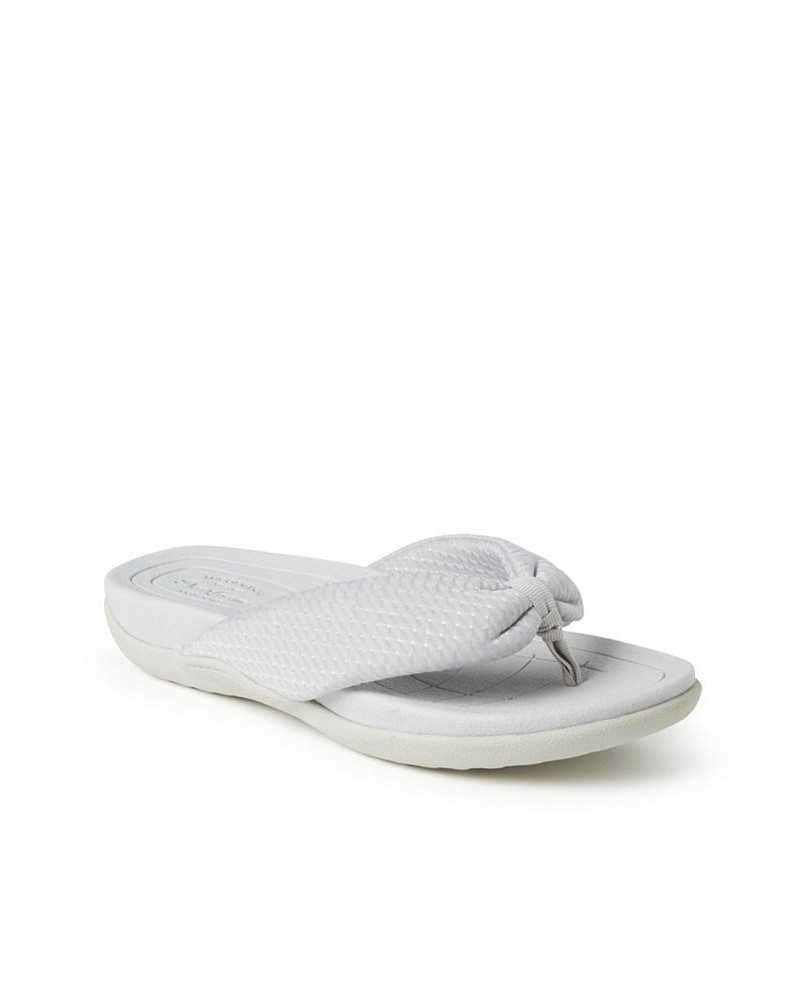 Women's Low Foam Slides Gray $27.60 Shoes