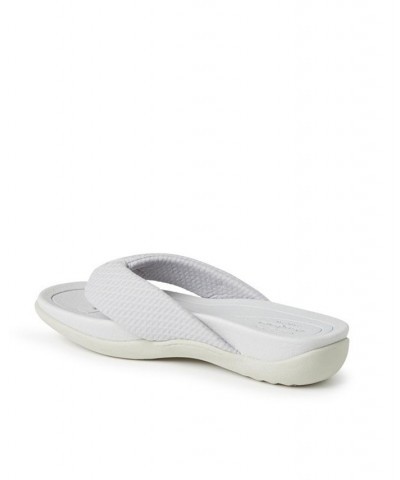 Women's Low Foam Slides Gray $27.60 Shoes