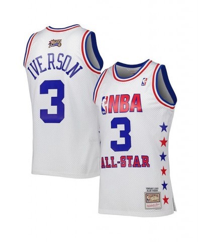 Men's Allen Iverson White Eastern Conference 2003 All Star Game Swingman Jersey $45.51 Jersey