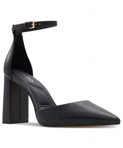 Women's Millgate Two-Piece Pointed-Toe Pumps Black $60.00 Shoes