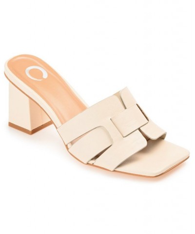 Women's Renatta Woven Sandals Tan/Beige $52.50 Shoes