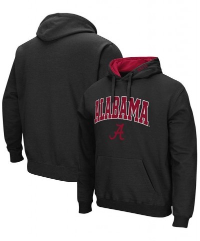 Men's Black Alabama Crimson Tide Arch and Logo 3.0 Pullover Hoodie $34.19 Sweatshirt