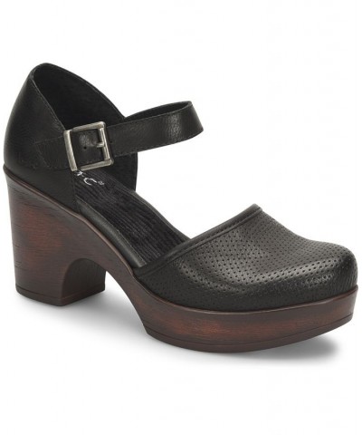 Women's Gia Comfort Wedge Sandals Black $47.00 Shoes