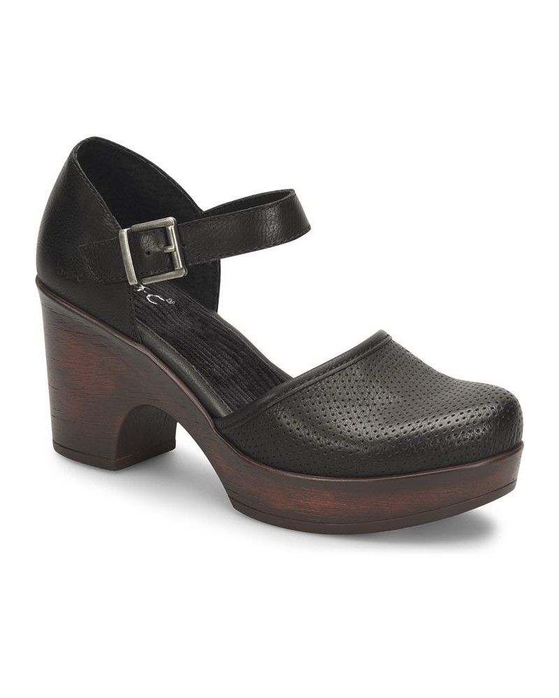 Women's Gia Comfort Wedge Sandals Black $47.00 Shoes