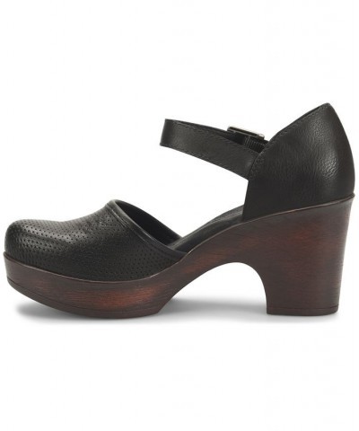 Women's Gia Comfort Wedge Sandals Black $47.00 Shoes