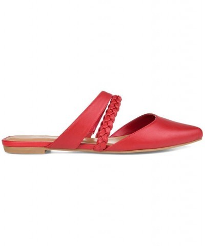 Women's Olivea Slides Red $36.80 Shoes