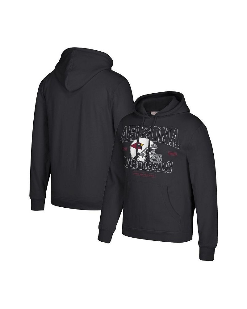 Men's Black Arizona Cardinals Classic Helmet Pullover Hoodie $33.60 Sweatshirt