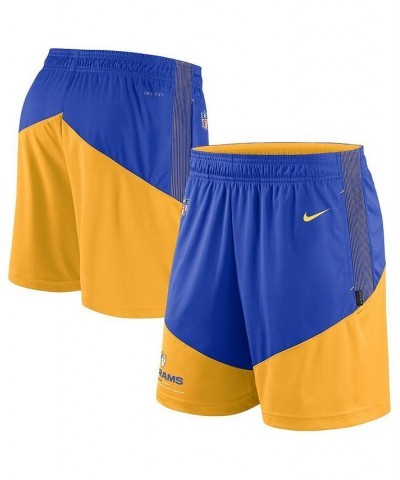 Men's Royal, Gold Los Angeles Rams Primary Lockup Performance Shorts $30.10 Shorts