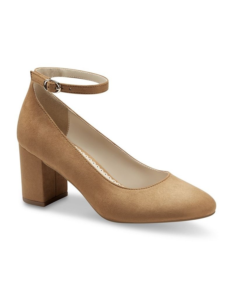 Francina Dress Pumps Tan/Beige $24.23 Shoes