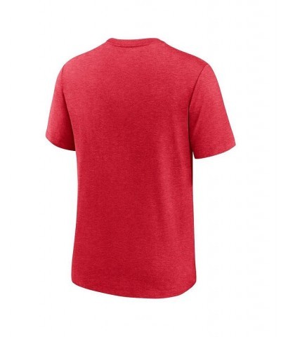 Men's Heather Red USA Baseball 2023 World Baseball Classic Tri-Blend T-shirt $21.00 T-Shirts