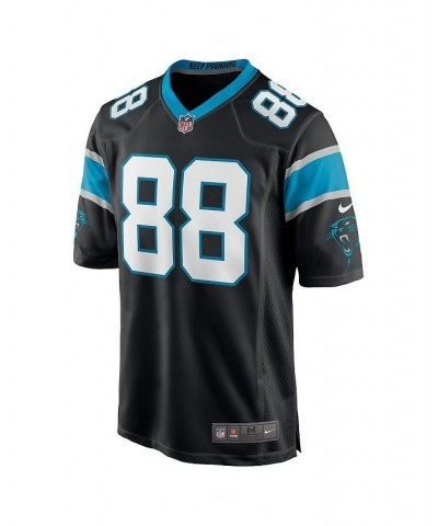 Men's Terrace Marshall Jr. Black Carolina Panthers 2021 NFL Draft Pick Player Game Jersey $36.38 Jersey