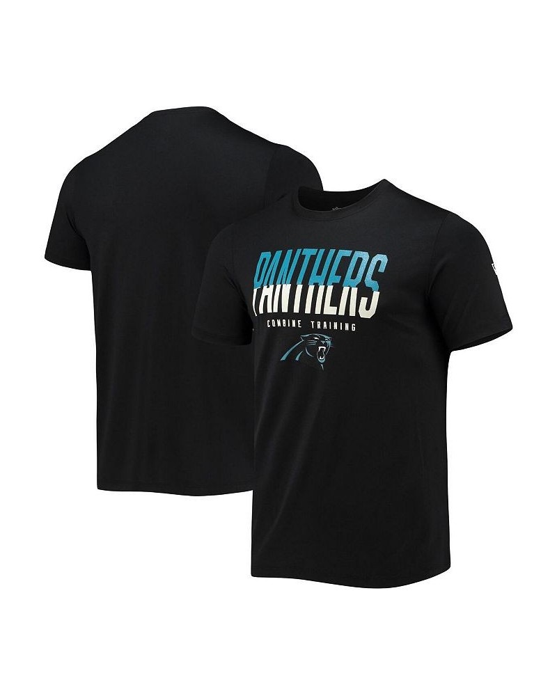 Men's Black Carolina Panthers Combine Authentic Big Stage T-shirt $17.59 T-Shirts