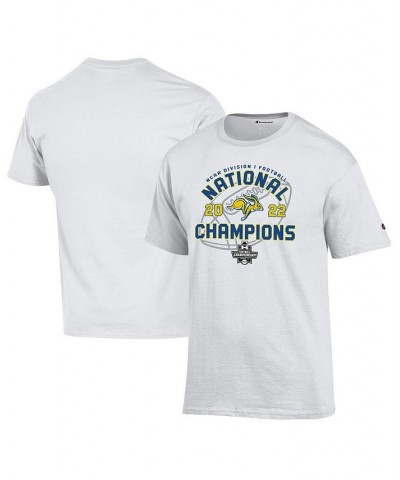 Men's White South Dakota State Jackrabbits 2022 FCS Football National Champions Locker Room T-shirt $17.15 T-Shirts