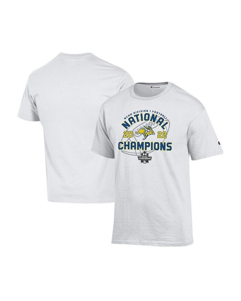 Men's White South Dakota State Jackrabbits 2022 FCS Football National Champions Locker Room T-shirt $17.15 T-Shirts