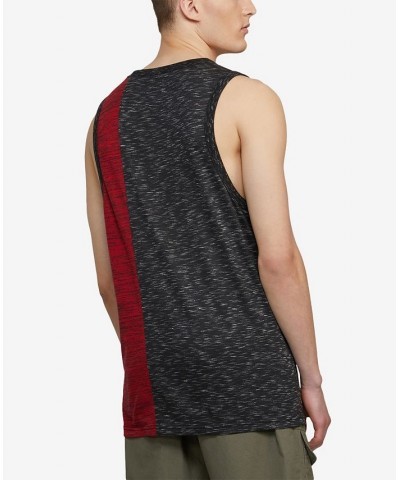 Men's Side Swipe Tank Top Black $22.08 T-Shirts