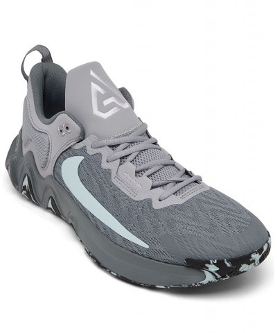 Men's Giannis Immortality 2 Basketball Sneakers Gray $38.00 Shoes