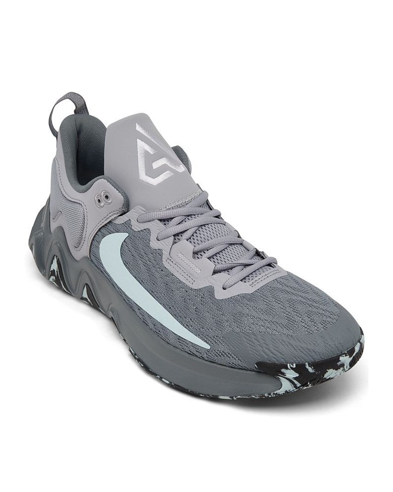 Men's Giannis Immortality 2 Basketball Sneakers Gray $38.00 Shoes