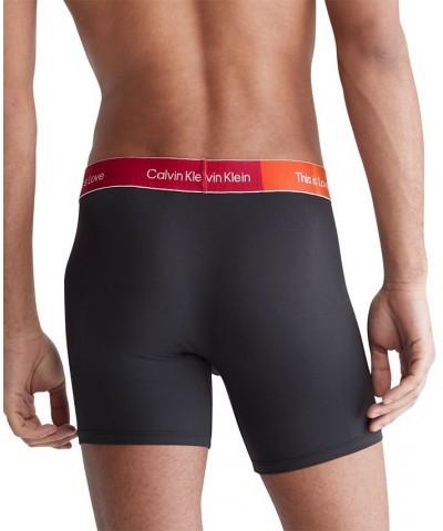 Men's Pride This Is Love Boxer Briefs Black $20.52 Underwear