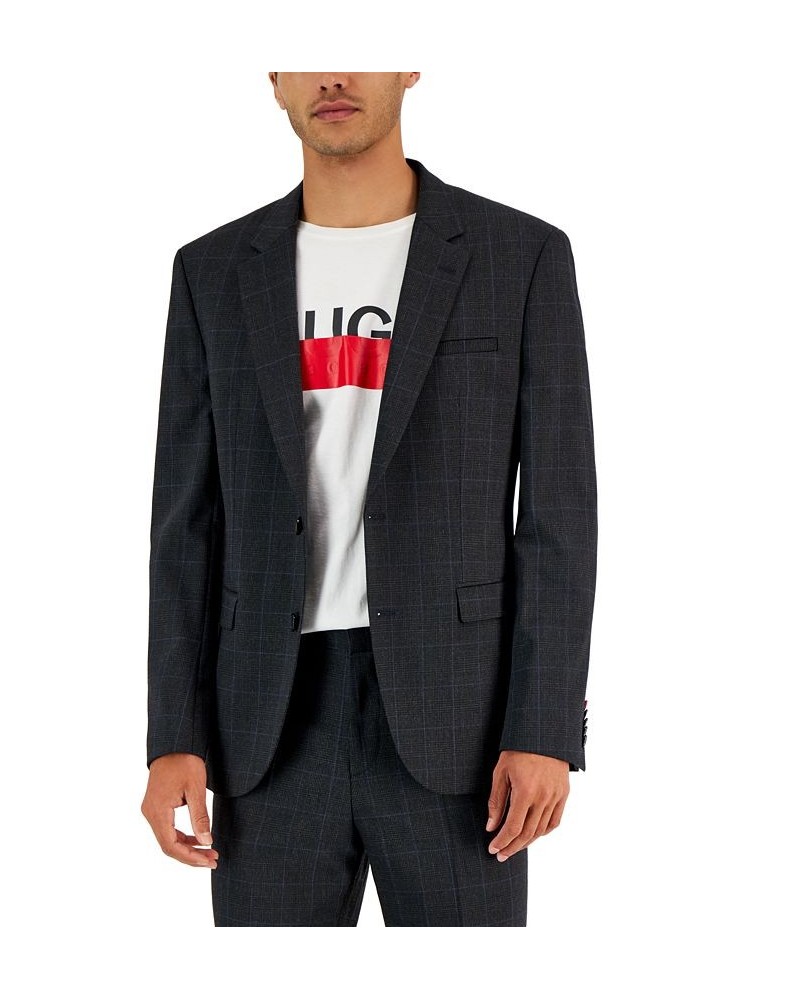 Men's Modern-Fit Wool Suit Separates Gray $195.65 Suits