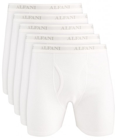 Men's 5-Pk. Boxer Briefs White $10.16 Underwear