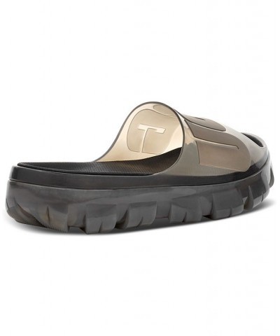 Women's Jella Clear Slide Sandals Yellow $43.00 Shoes