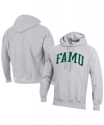 Men's Gray Florida A&M Rattlers Tall Arch Pullover Hoodie $47.50 Sweatshirt