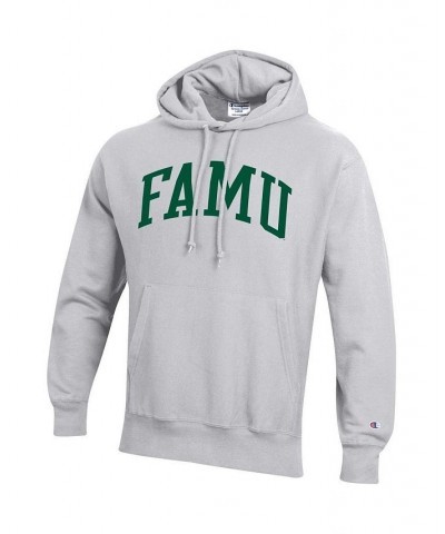 Men's Gray Florida A&M Rattlers Tall Arch Pullover Hoodie $47.50 Sweatshirt