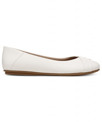 Women's Sennette Crisscross Ballet Flats Ivory/Cream $29.89 Shoes