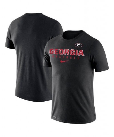 Men's Black Georgia Bulldogs Baseball Legend Performance T-shirt $29.99 T-Shirts