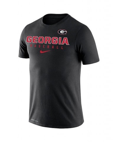 Men's Black Georgia Bulldogs Baseball Legend Performance T-shirt $29.99 T-Shirts