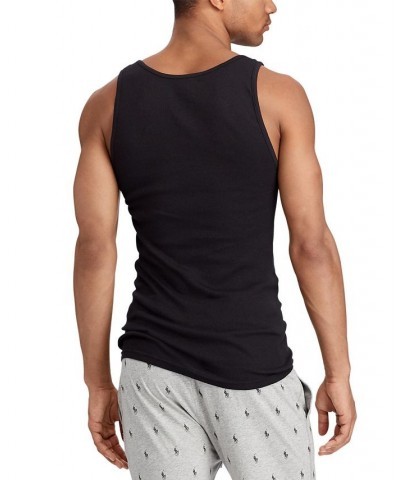 Men's Classic-Fit Tank Top, 3-Pack Black $31.90 Undershirt