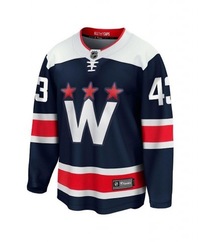 Men's Branded Tom Wilson Navy Washington Capitals 2020/21 Alternate Premier Breakaway Player Jersey $75.85 Jersey