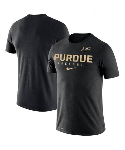 Men's Black Purdue Boilermakers Baseball Legend Performance T-shirt $21.50 T-Shirts