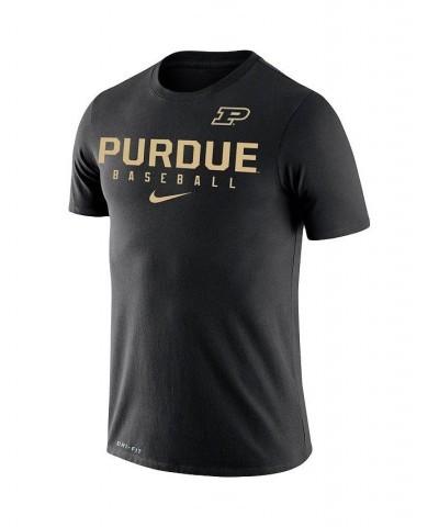 Men's Black Purdue Boilermakers Baseball Legend Performance T-shirt $21.50 T-Shirts