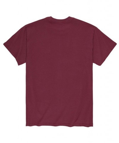 Men's Peanuts Ski Pro T-Shirt Red $15.75 T-Shirts