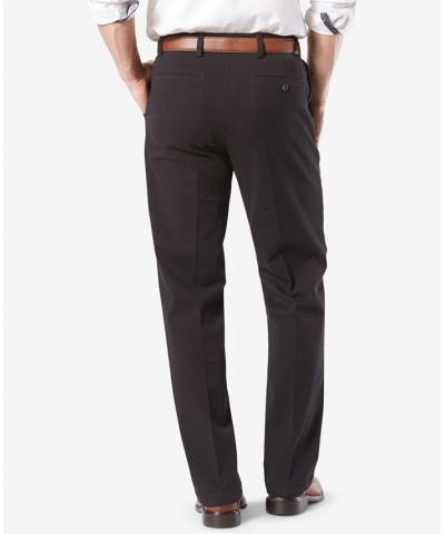 Men's Big & Tall Workday Classic Fit Smart 360 Flex Stretch Khakis Black $26.00 Pants