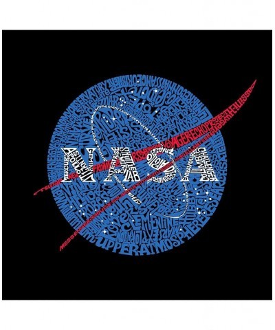 Nasa Men's Raglan Word Art T-shirt Gray $21.60 T-Shirts