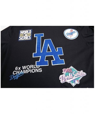 Men's Black Los Angeles Dodgers Championship T-shirt $30.75 T-Shirts