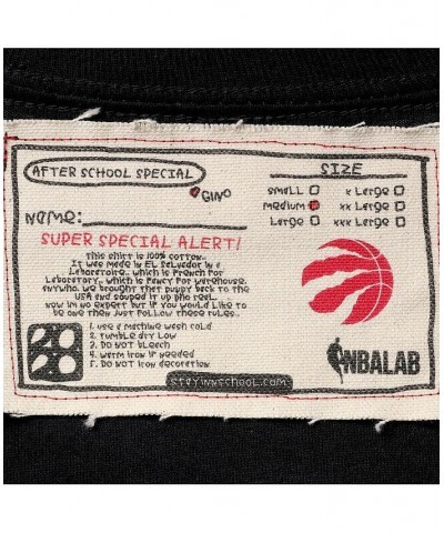 Men's Black Toronto Raptors Wordmark Long Sleeve T-shirt $18.92 T-Shirts