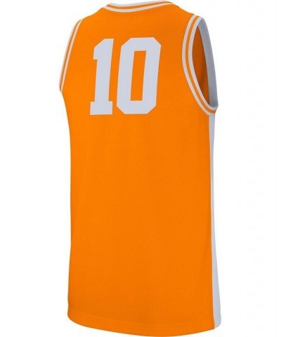 Men's 10 Tennessee Orange Tennessee Volunteers Retro Replica Basketball Jersey $48.59 Jersey