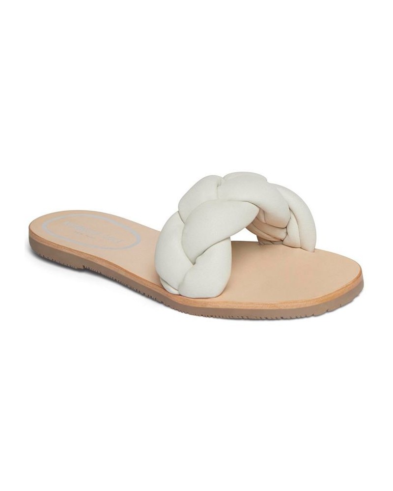 Women's Nellie Braid Slide Sandals PD02 $45.39 Shoes