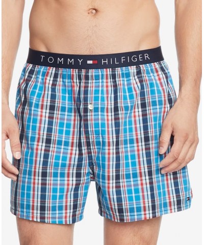 Men's Sailboat-Print Cotton Poplin Boxers PD02 $17.00 Underwear