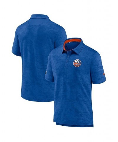 Men's Branded Royal New York Islanders Authentic Pro Rink Polo Shirt $29.04 Polo Shirts