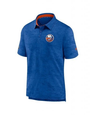 Men's Branded Royal New York Islanders Authentic Pro Rink Polo Shirt $29.04 Polo Shirts