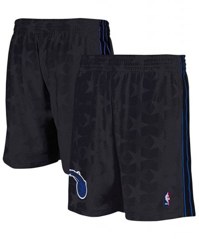 Men's Black Orlando Magic Hardwood Classic Reload Swingman Shorts $32.20 Shorts