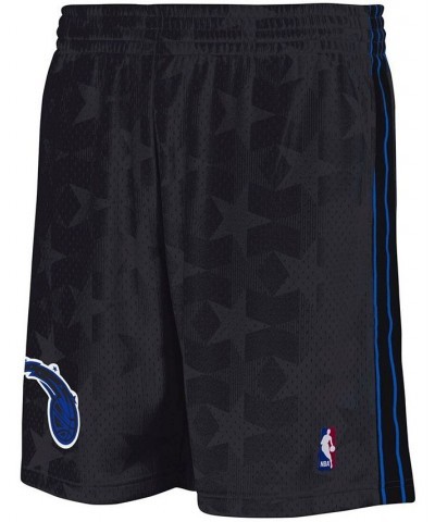 Men's Black Orlando Magic Hardwood Classic Reload Swingman Shorts $32.20 Shorts