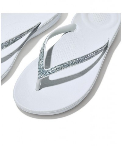 Women's Iqushion Ombre Sparkle Flip-Flops PD04 $30.25 Shoes